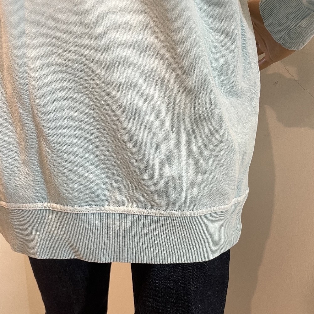 SPORTIQE French Terry Hoodies in Teal Size Medium New Without Tags - Picture 6 of 16